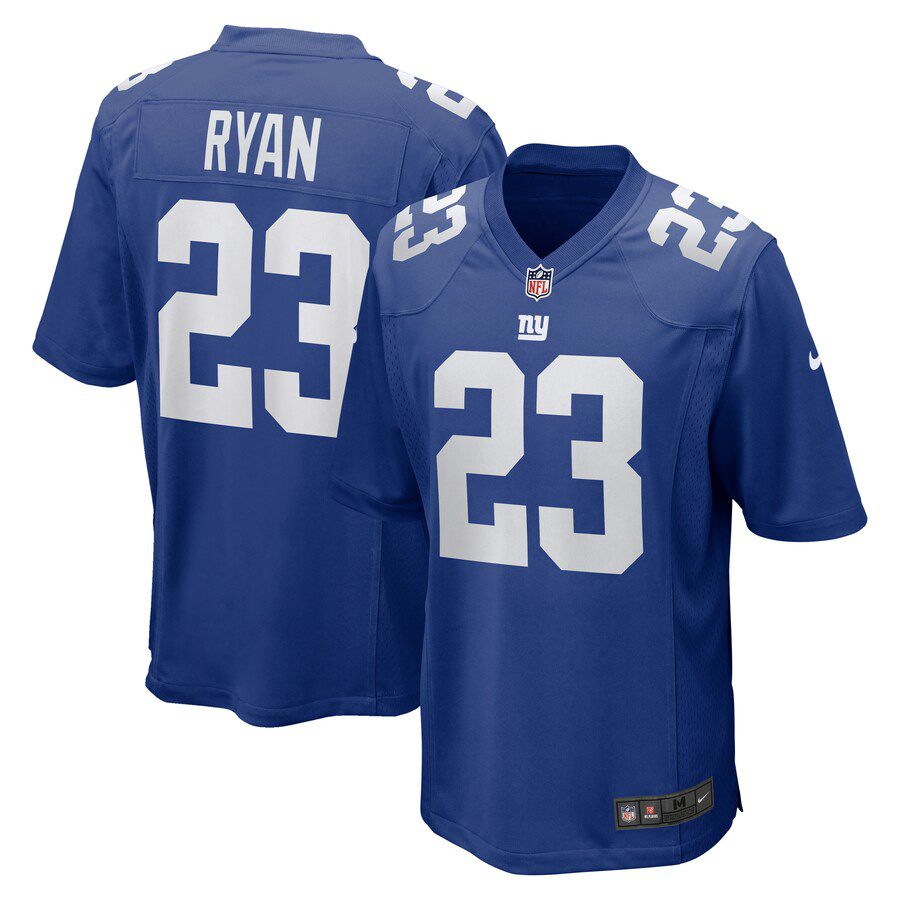 Men New York Giants #23 Logan Ryan Nike Royal Team Game NFL Jersey->new york giants->NFL Jersey